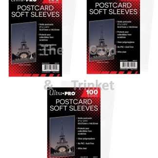 Ultra Pro Postcard Sleeves (100 Sleeves)