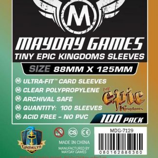 MAYDAY GAMES French Tarot Board Game Card Sleeves Clear Size 61 x 112mm 100ct 