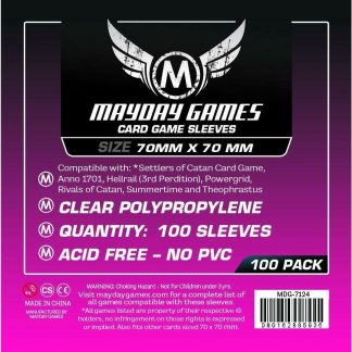 Mayday Sails of Glory Premium Card Board Game Sleeves 50mm x 75mm 50ct MDG-7135 