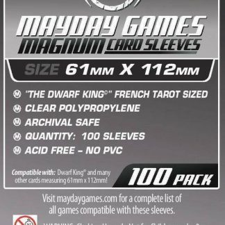 Mayday Games - 65x100mm Magnum Card Sleeves 
