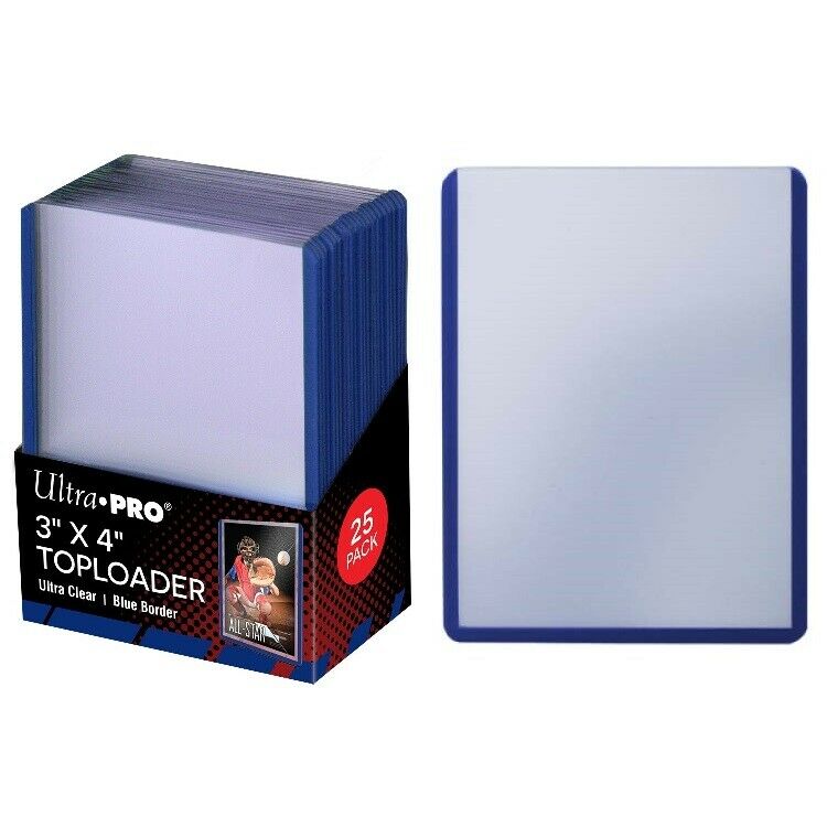 500 x Ultra PRO Regular 35pt Toploaders 500 SLEEVES Toploader Card Top Loaders 