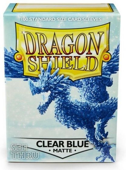 100 Dragon Shield Classic Deck Protector Sleeves Standard Card Size 63 x  88mm